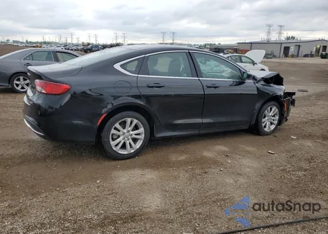 2015 Chrysler 200 Limited из США, поврежденный, VIN 1C3CCCAB0FN697630